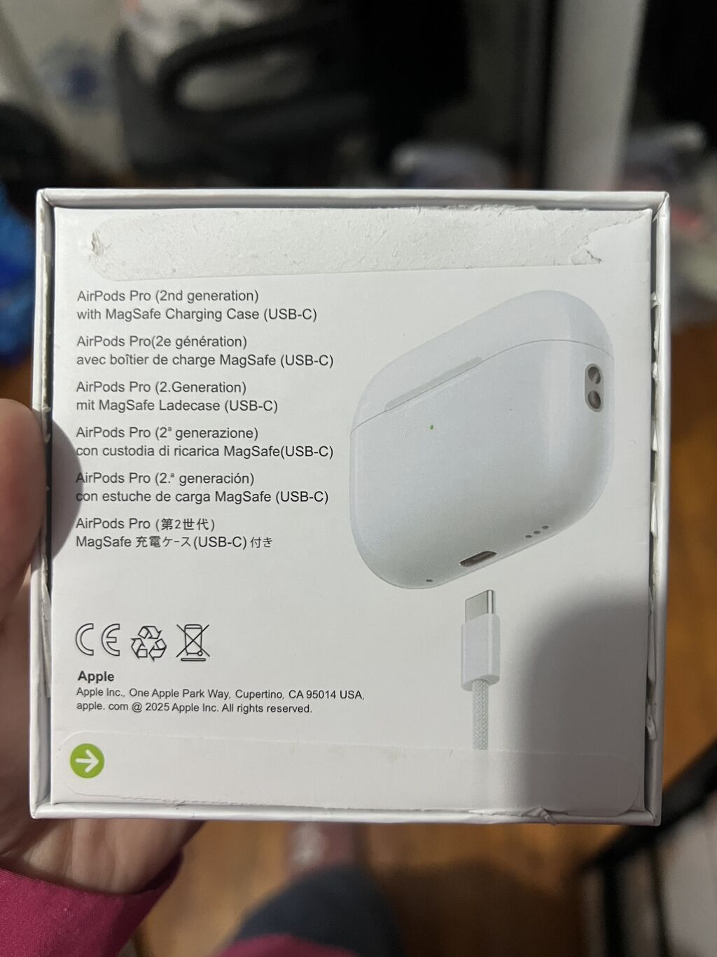 Yeni Simsiz (Bluetooth) Qulaqcıqlar, Apple, rəng - Ağ — Qulaqcıqlar, Bakı (4)