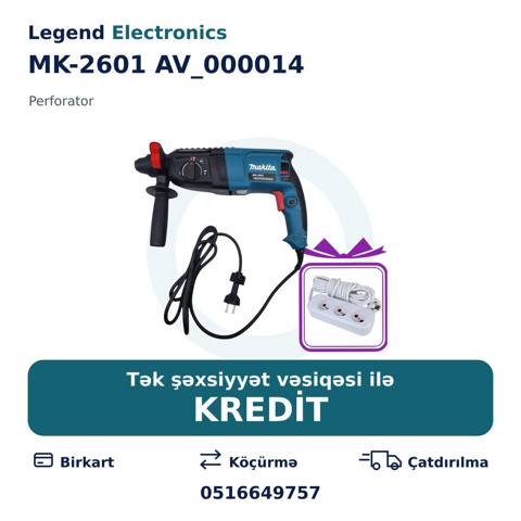 Elanın başlığı: Perforator MK-2601 AV_000014 Perforator MK-2601 — Aletler