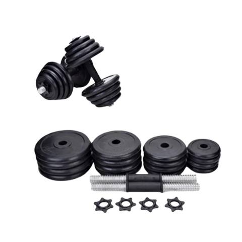 Rezin qantel dəsti TA sport 020042, sürüşməyən tutacaqlı, 2x15 kq — Bakı