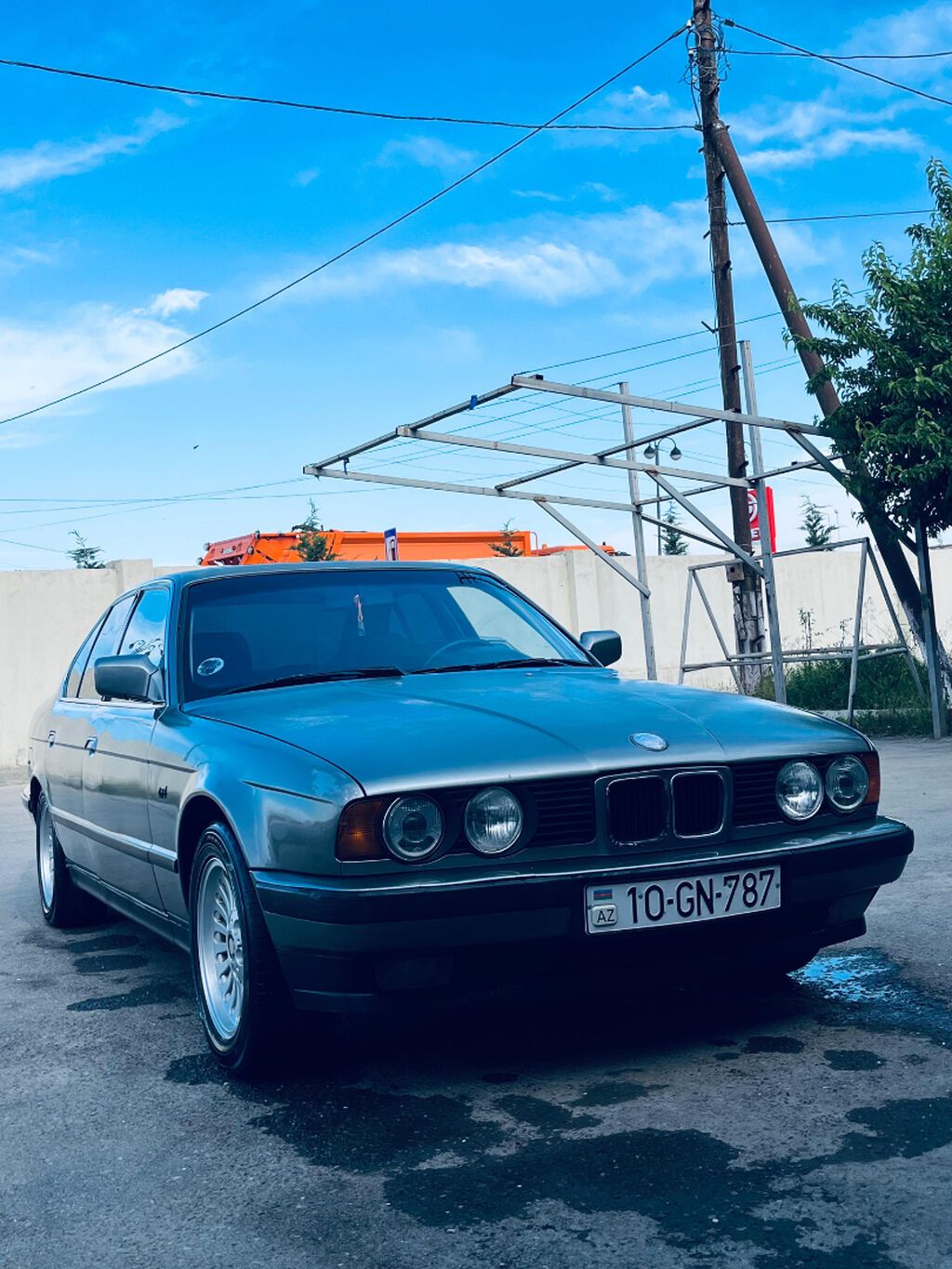 BMW 5 series: 2.5 l 1989 il Sedan 10-GN-787 — Avtomobillər, Zərdab (8)