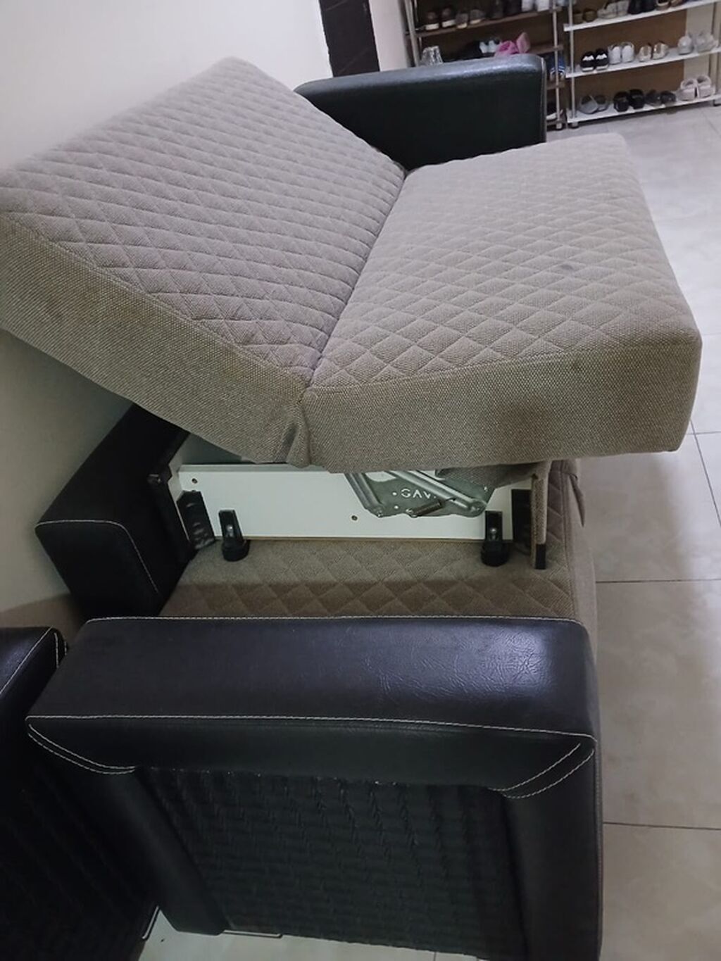 İki nəfərlik açılıb-bağlanan kreslo/mini-divan - Transformasiya — Divanlər, Bakı (2)