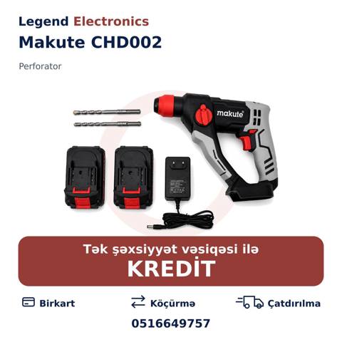 Elan başlığı: Perforator Makute CHD002 Elan mətni: Makute CHD002 — Товарлар