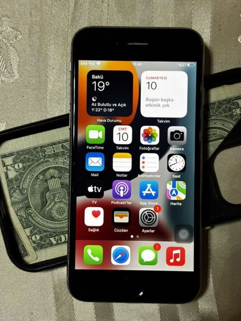 IPhone 6s, 32 GB, Qara, Barmaq izi — Digah