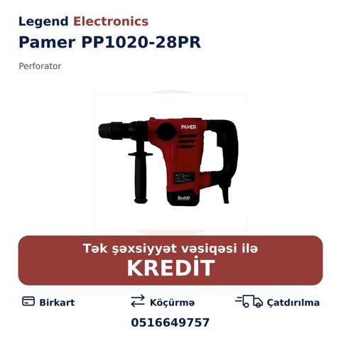 Elan başlığı: Perforator Pamer PP1020-28PR Perforator Pamer — Kırıcı deliciler