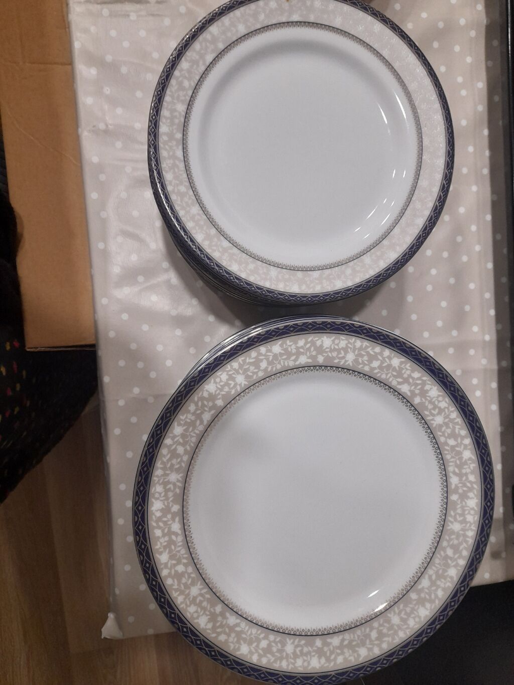 Boşqablar, rəng - Ağ, Farfor — Süfrə qabı, Bakı (3)