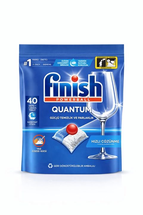 Qabyuyan maşın üçün tabletlər Finish Quantum 40 əd — Bakı