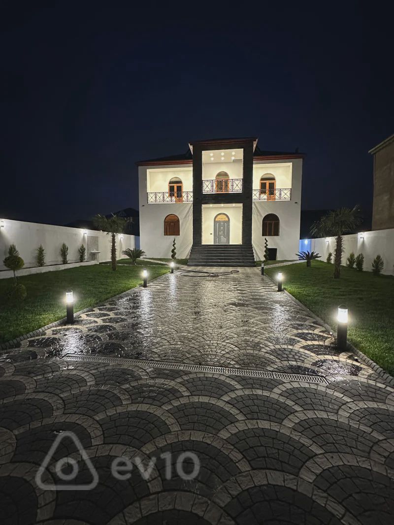 6 otaqlı həyət evi, 300 m², Saray qəs — Ev, villa, Bakı (3)