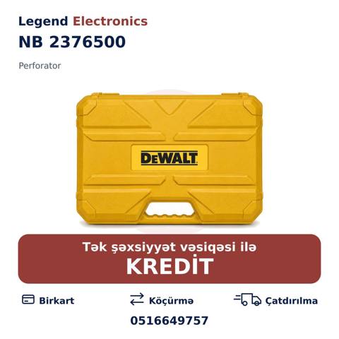 Elan başlığı: Perforator NB 2376500 Elan mətni: Legend Electronics — Электр шаймандар