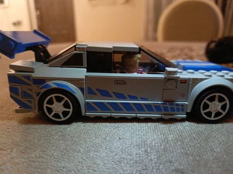 Lego – Orginal Nissan gtr idman avtomobili modeli - Bloklardan — Digah