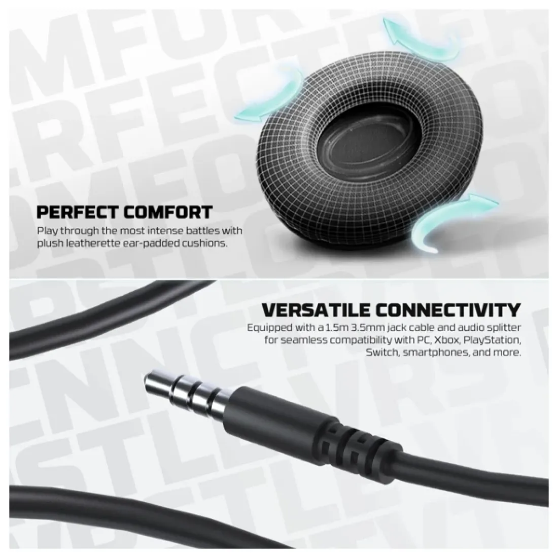 Fantech HQ56 Tone II Headset Black — Kompüterlər və noutbuklar, Bakı (5)