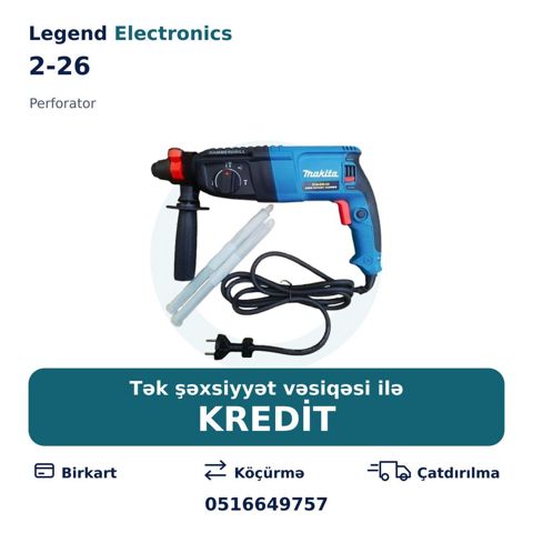 Elan başlığı: Perforator 2-26 Perforator 2-26 — beton, kərpic və — Kırıcı deliciler