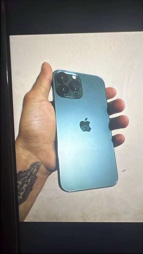 IPhone 13 Pro Max, 128 GB, Mavi, Face ID — Bakı