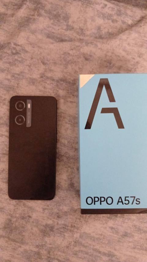 Oppo A57s, 128 GB, rəng - Qara, Barmaq izi, İki sim kartlı, Face ID — Bakı