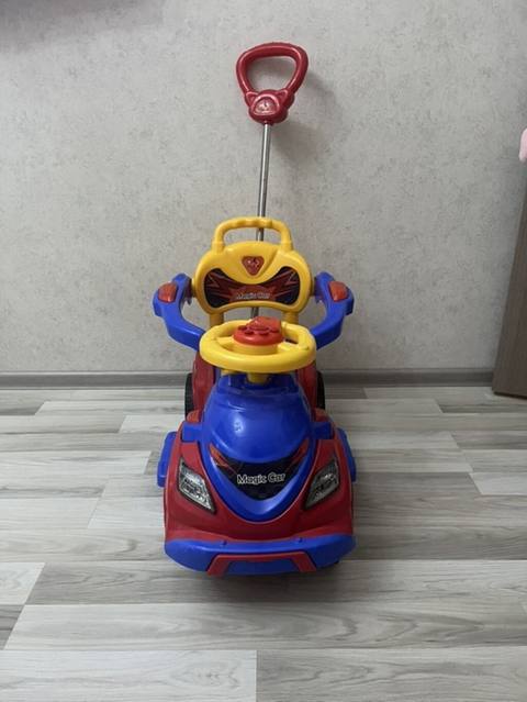 Uşaq üçüntəkərli itələmə maşını – Magic Car heç bir problemi yoxdu 2 — 30 ₼ · Masazır · Uşaq avtomobilləri Uşaq üçüntəkərli itələmə maşını – Magic Car heç bir problemi yoxdu 2 — Masazır