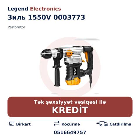 Elan başlığı: Perforator Зиль 1550V 0003773 Perforator Зиль 1550V — Kırıcı deliciler
