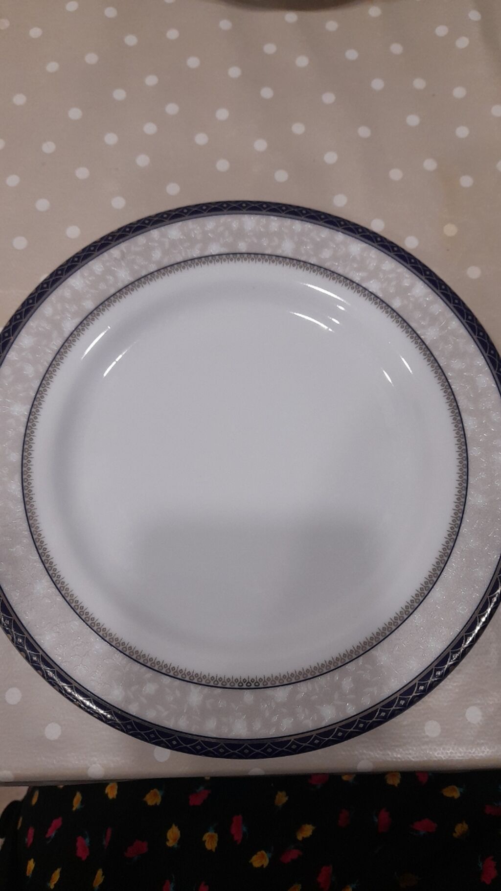 Boşqablar, rəng - Ağ, Farfor — Süfrə qabı, Bakı (4)