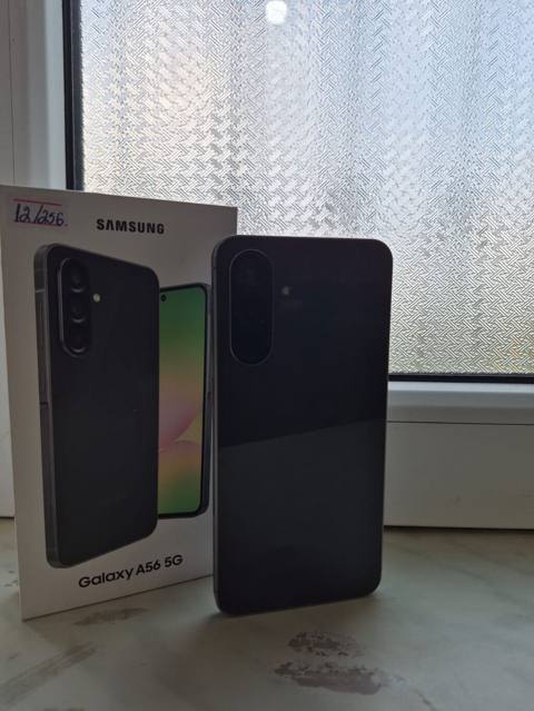 Samsung Galaxy A56 5G, 256 GB, rəng - Qara, Sənədlərlə — Saray