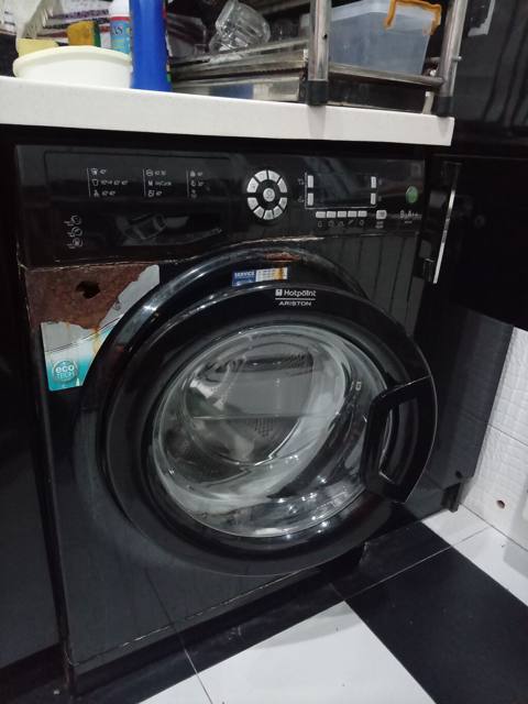Hotpoint Ariston önyükləməli paltaryuyan maşın - Baraban həcmi: 9 kq — Bakı
