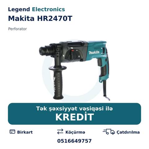 Elan başlığı: Perforator Makita HR2470T Elan mətni: Makita HR2470T — Aletler