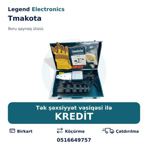 Elan başlığı: Plastik boru üçün qaynaq aparatı Tmakota TM-2020 Elan — Legend Electronics — Ширетүү жабдуулары