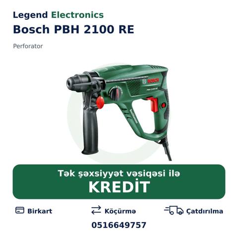 Elan başlığı: Perforator Bosch PBH 2100 RE Elan mətni: Bosch PBH 2100 — Электр шаймандар