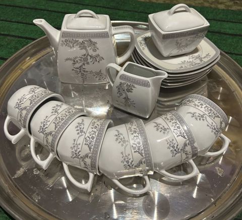 Çay dəsti, rəng - Ağ — Bakı