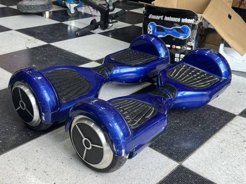 Self-balans elektrikli hoverboard (iki ədəd), mavi rəng — 80 ₼ · Bakı · Hiroskopler Self-balans elektrikli hoverboard (iki ədəd), mavi rəng — Bakı