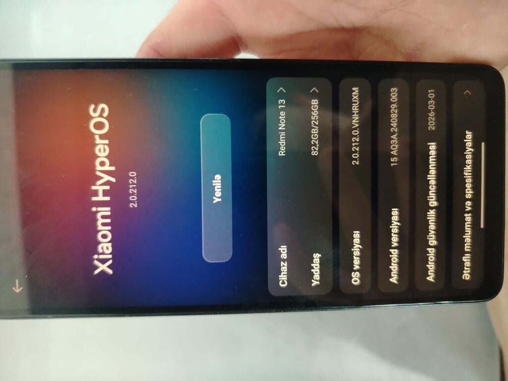 Redmi Note 13, 256 GB, rəng - Qara — Xiaomi, Bakı (3)