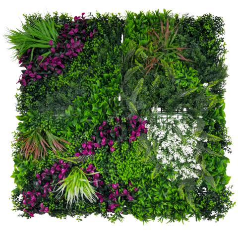 Süni yaşıllıq divar paneli 624s, plastik, 100x100 sm — Bakı