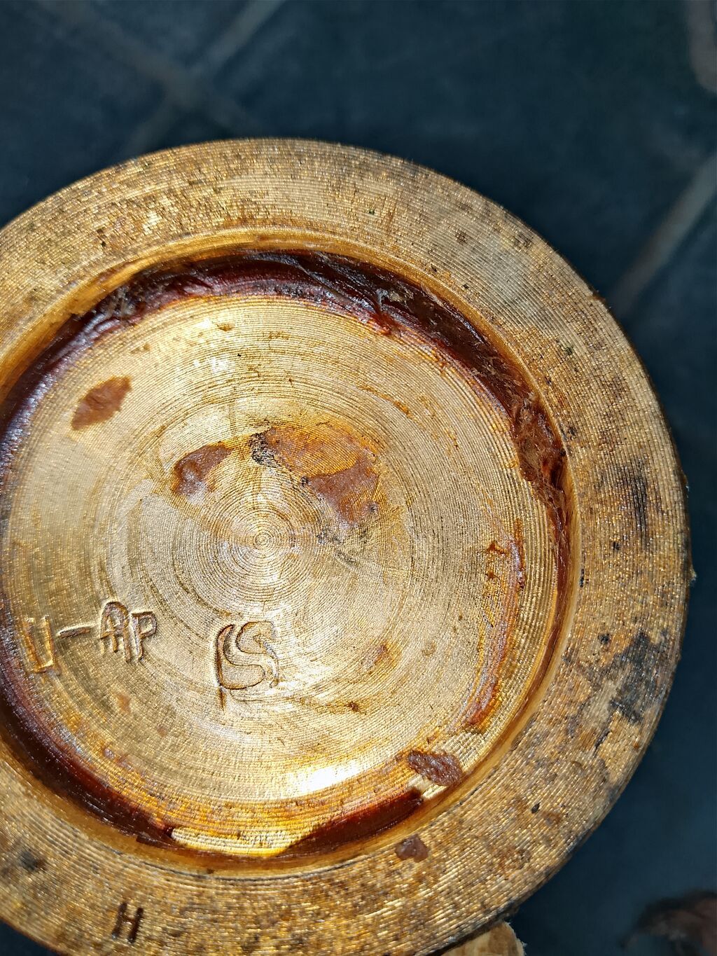 Misin/kəllə-boranı üçün pirinç qab - Material: pirinç (məsaməsiz — Süfrə sərvisin üçün əşyalar, Bakı (2)