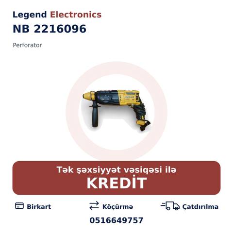 Elan başlığı: Perforator NB 2216096 Elan mətni: Perforator NB 2216096 — Электр шаймандар