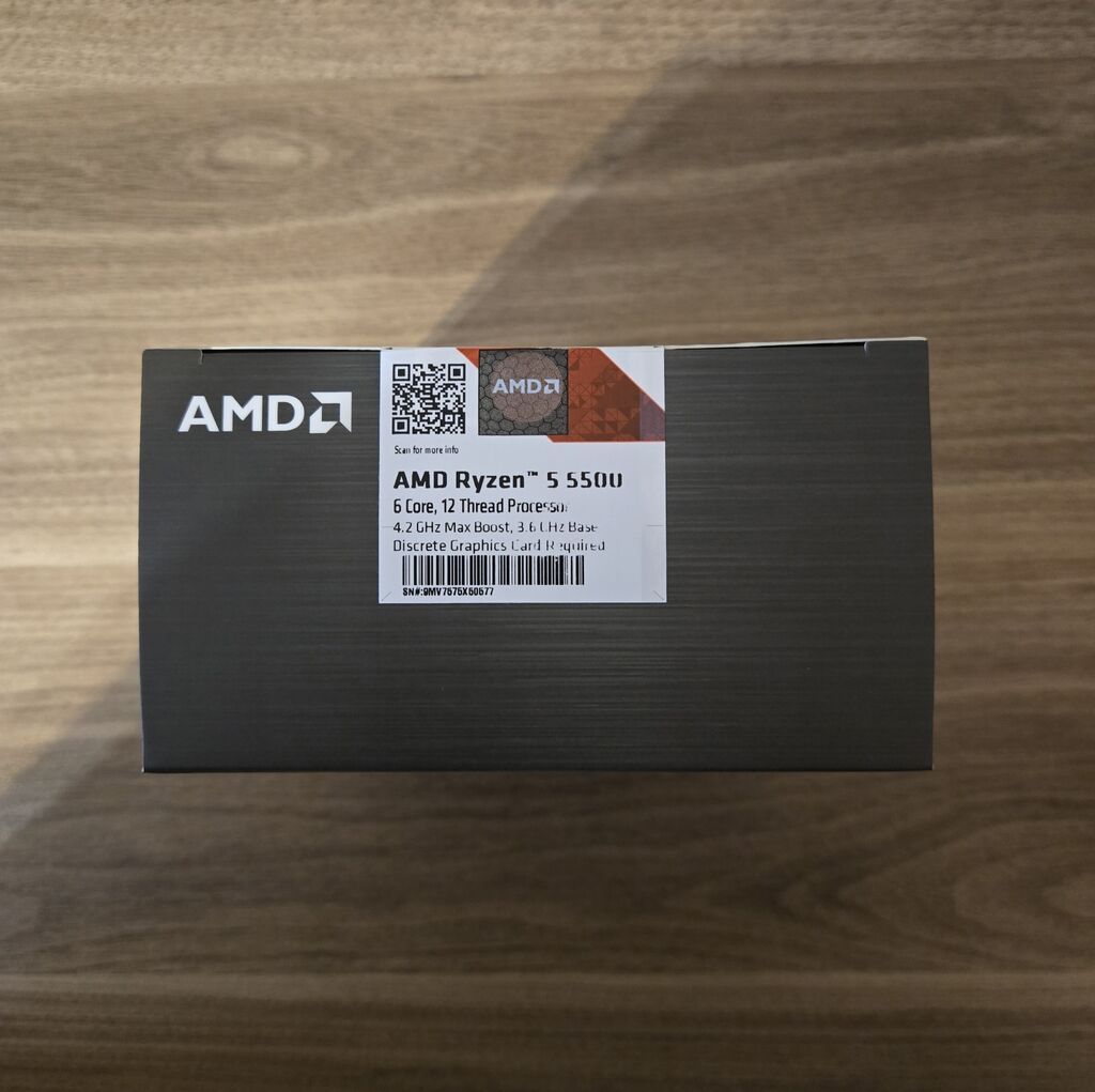 Prosessor AMD Ryzen 5 5500, Yeni — Prosessor, Bakı (3)