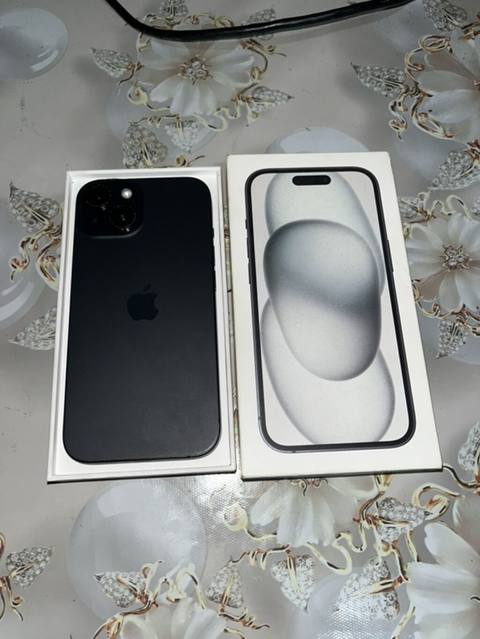 IPhone 15, 128 GB, Qara, Face ID — Bakı