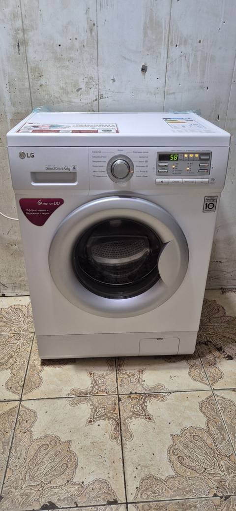 Paltaryuyan maşın LG, 6 kq, İşlənmiş, Avtomat, Qurutma var, Ödənişli çatdırılma — Bakı