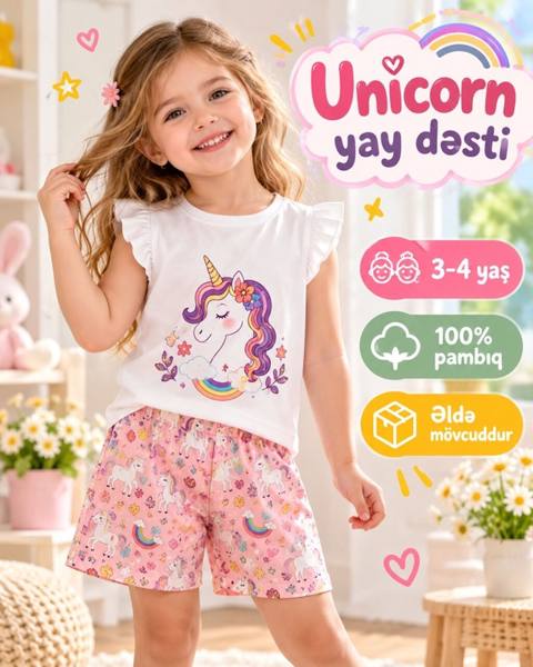 Uşaq dəsti, Qız üçün, 3 - 4 yaş — Bakı