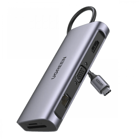 Görüntü ötürücü Ugreen Usb-c Multifunction Adapter 10 in 1 Hub — Bakı