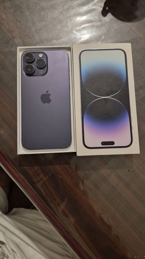 IPhone 14 Pro, 256 GB, Deep Purple, Face ID — Masazır