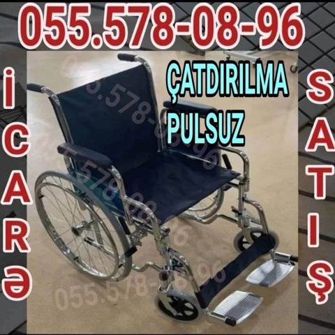 Mexanik əlil arabası – icarə və satış üçün. - Konstruksiya: yüngül və — Bakı