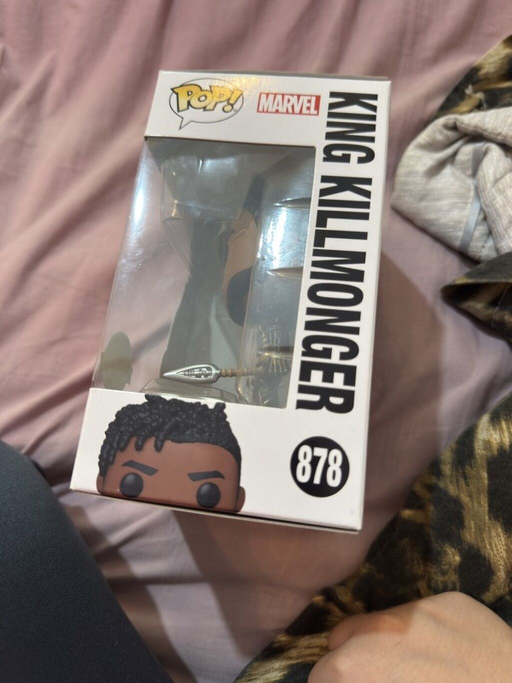 Funko Pop Marvel Studios “What If – King Killmonger (878) Special — Oyuncaq figuraları, Bakı (2)