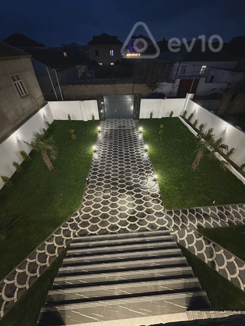 6 otaqlı həyət evi, 300 m², Saray qəs — Ev, villa, Bakı (6)