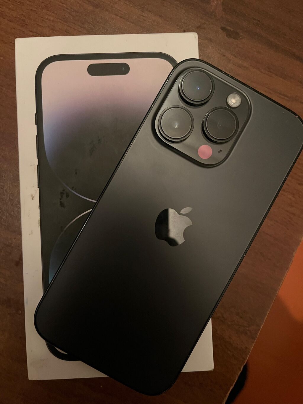 IPhone 14 Pro, 128 GB, Black Titanium, Zəmanət, Simsiz şarj, Face ID — Apple iPhone, Masazır (2)