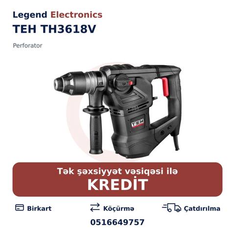 Elan başlığı: Perforator TEH TH3618V Perforator TEH TH3618V — beton — Электр шаймандар