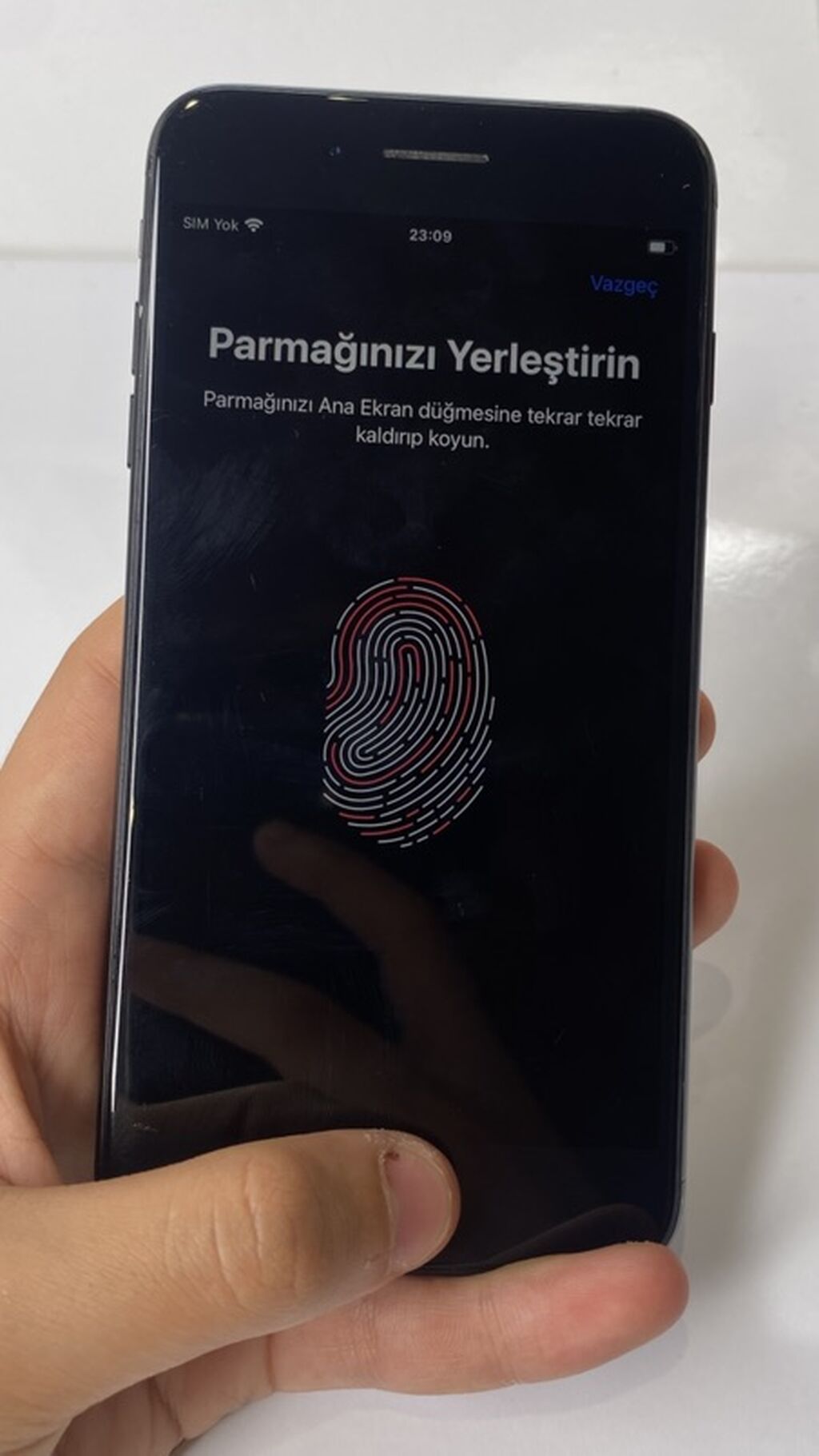 IPhone 7 Plus, Qara, Barmaq izi — Apple iPhone, Digah (3)
