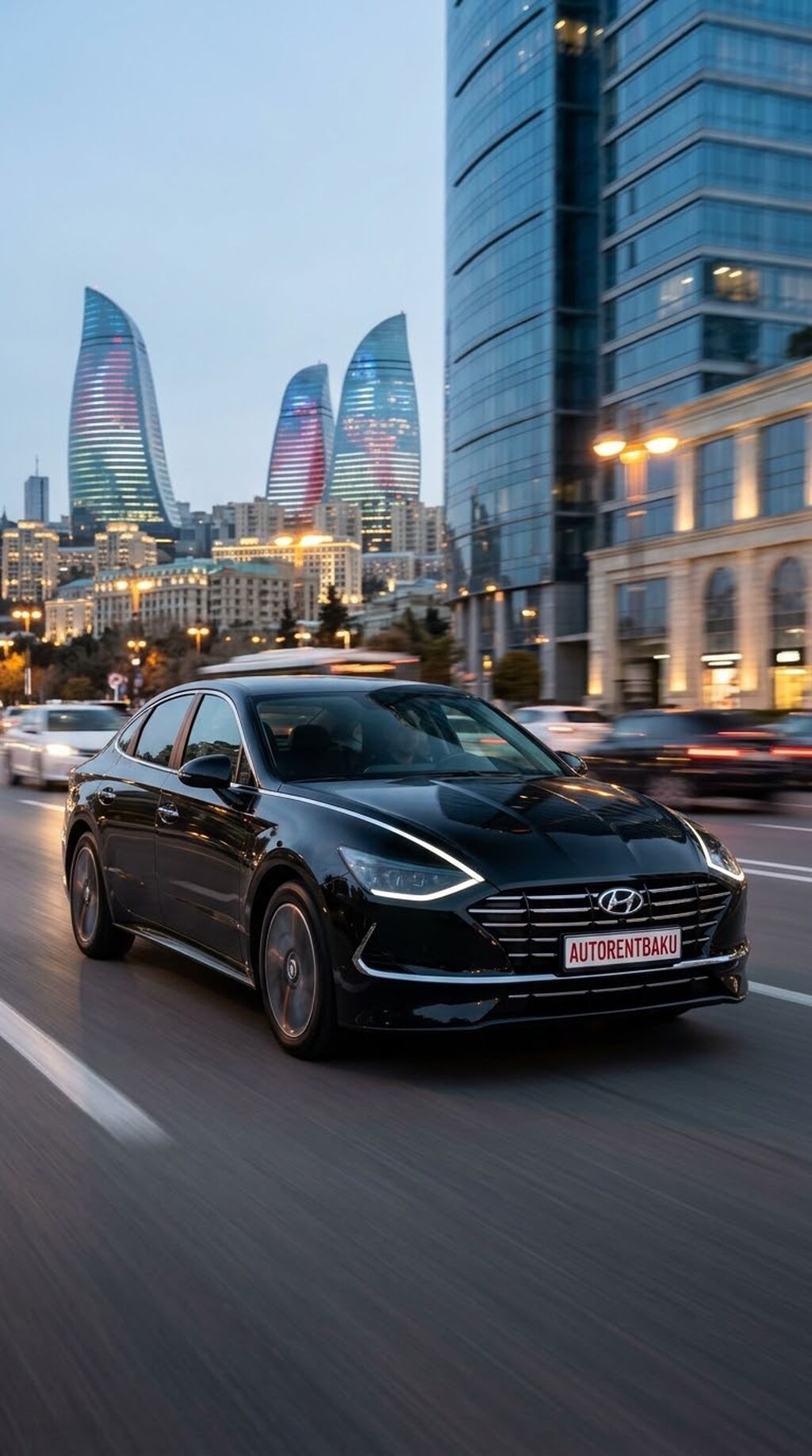 Günlük, Hyundai — Minik avtomobili icarəsi, Bakı (7)