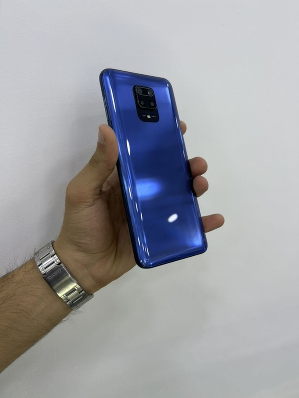 Redmi Note 9 Pro, 64 GB, rəng - Mavi, Barmaq izi, Face ID — Xiaomi, Gəncə (3)