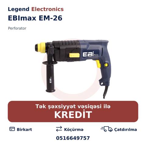 Elan başlığı: Perforator EBImax EM-26 Perforator EBImax EM-26 — Taʼmirlash va qurilish