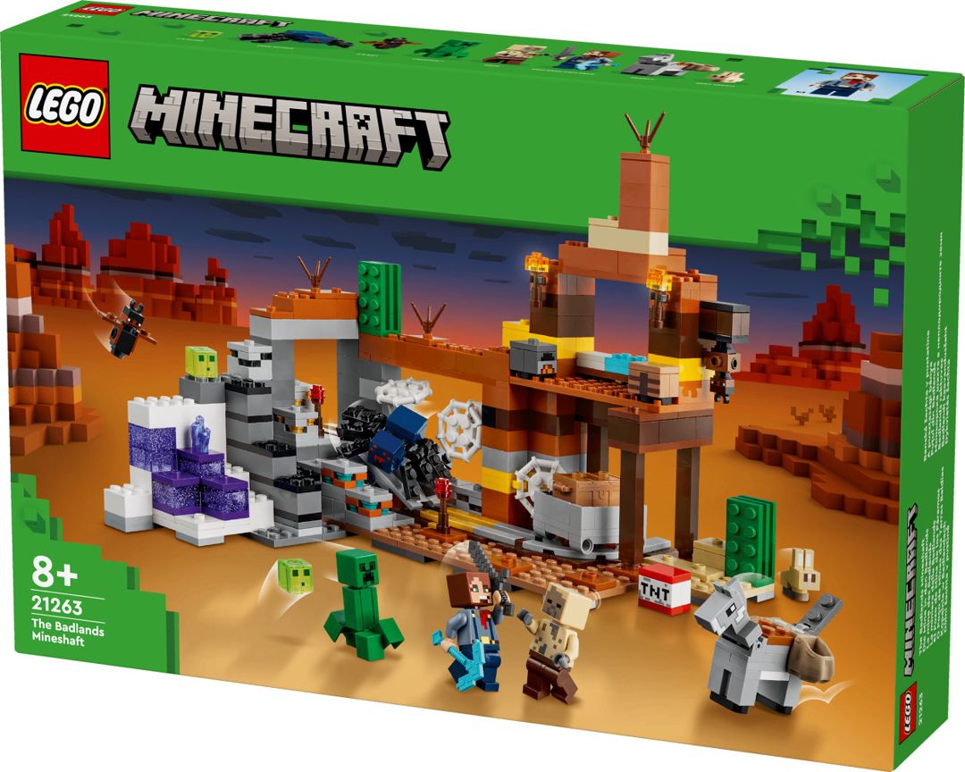 Konstruktor Lego Minecraft The Badlands Mineshaft 21263 — Mallar, Bakı (3)