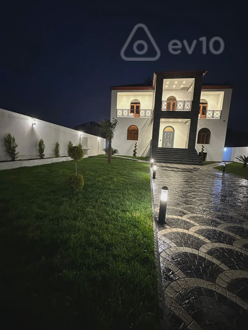 6 otaqlı həyət evi, 300 m², Saray qəs — Ev, villa, Bakı (5)