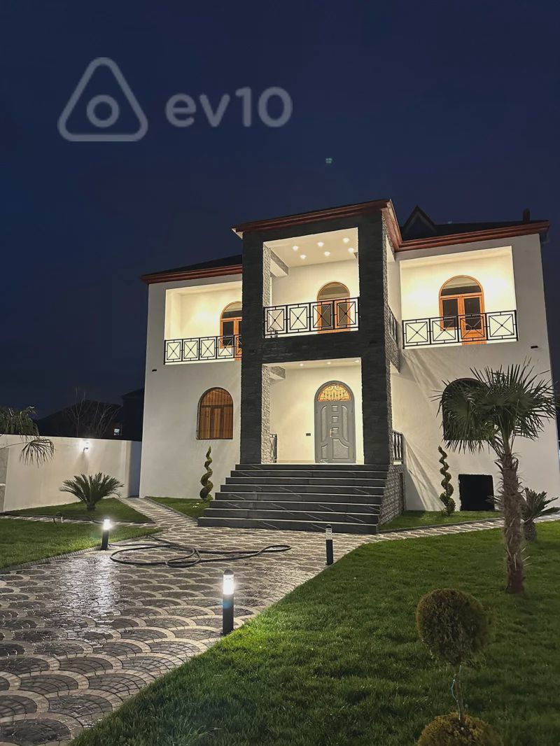 6 otaqlı həyət evi, 300 m², Saray qəs — Ev, villa, Bakı (2)