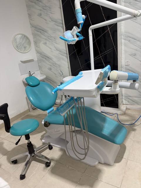 Stomatoloji universal kreslo və işçi modul dəsti + Kompressorla — Bakı
